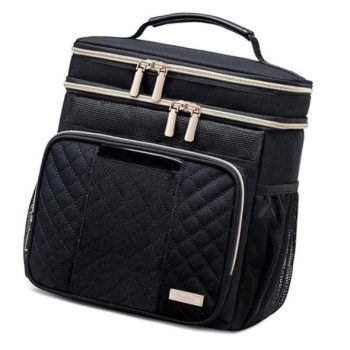 Professionallarge Capacity Travel Cosmetic Bag Makeup Bags Toiletry Pouches Handbag For Storing Cosmetics And Brushes